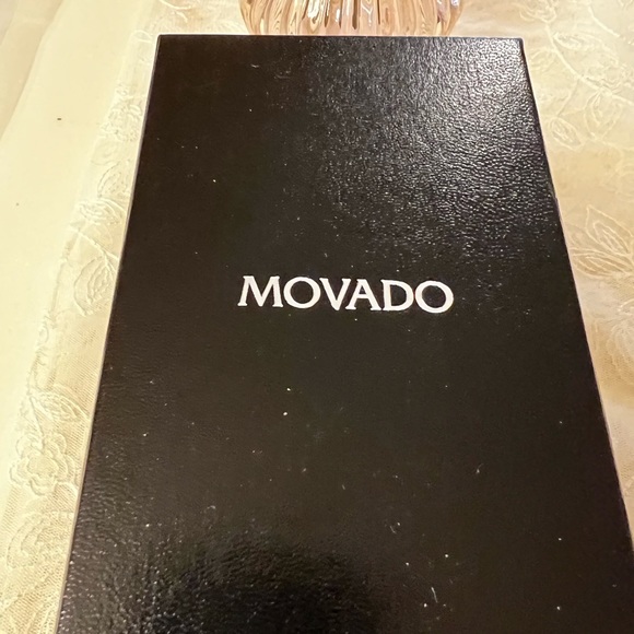 COPY - Movado Bold Watch with a brown leather band